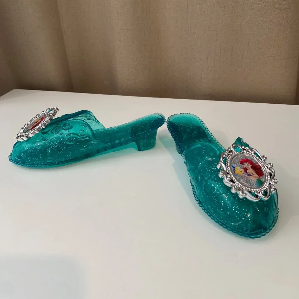 Disney Little Mermaid Ariel Girls Dress-Up Play Shoes 7